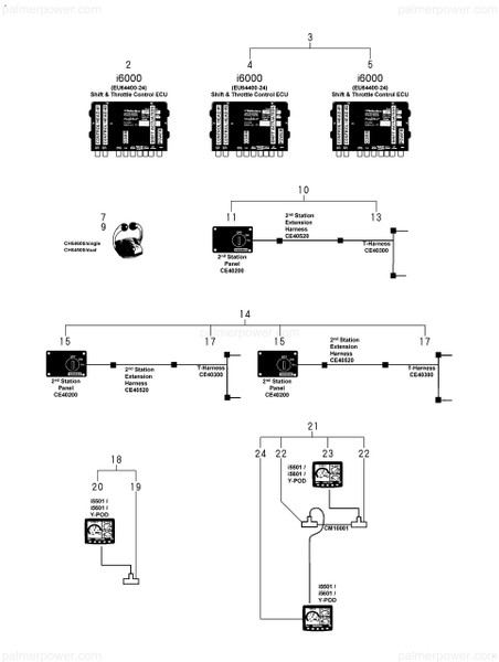 Order YANMAR 163010-66150 I6000, Starboard