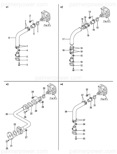 Order YANMAR 43560-551260 Joint