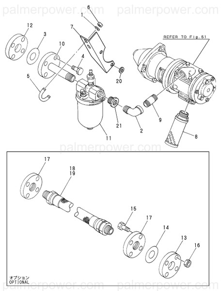 Order YANMAR 26461-025000 U-Bolt, 25