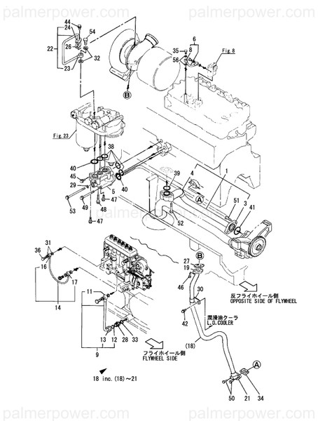 Order YANMAR 128619-39331 Pipe Assy, Oil