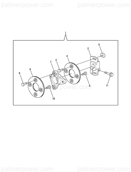 Order YANMAR X1566173501 Nut