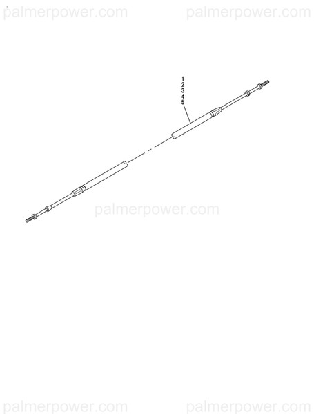 Order YANMAR 41701-552240 Cable,Remo-Con.