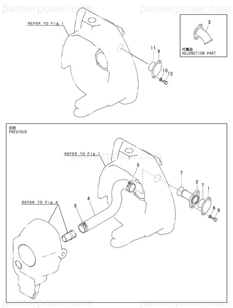 Order YANMAR 196340-07260 Hose, Air Intake