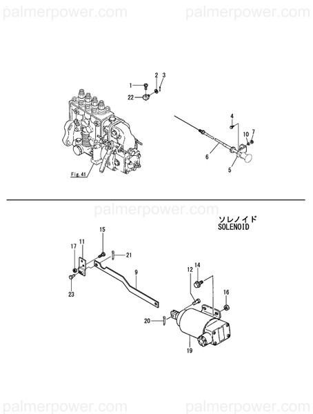 Order YANMAR 41660-550520 Support