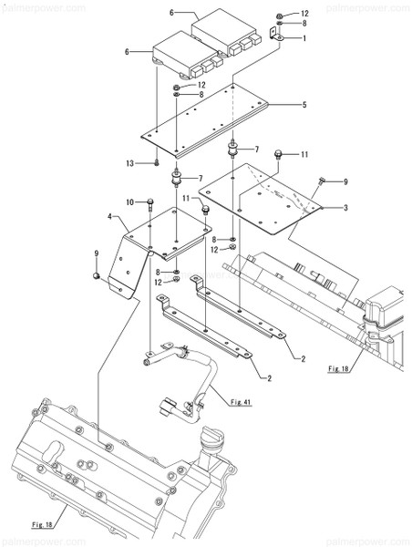 Order YANMAR 119798-77740 Bracket, Ecu