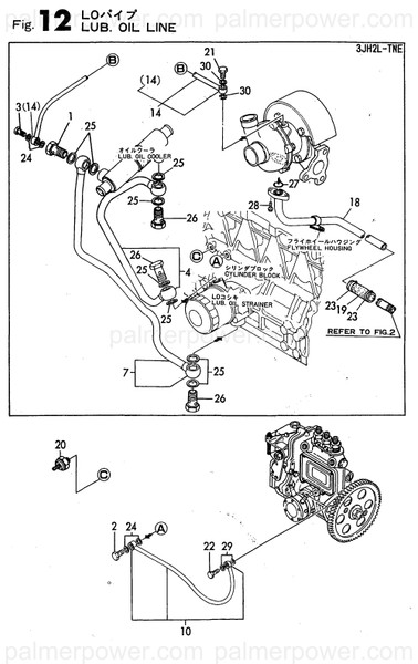 Order YANMAR 129176-39270 Pipe Assy, Oil