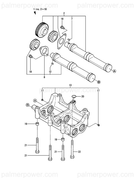 Order YANMAR 119100-28150 Case Assy, Balancer