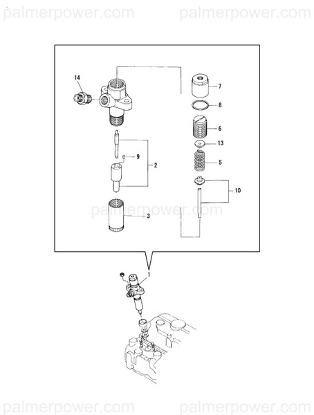 Order YANMAR 120130-53190 Cap, Spring