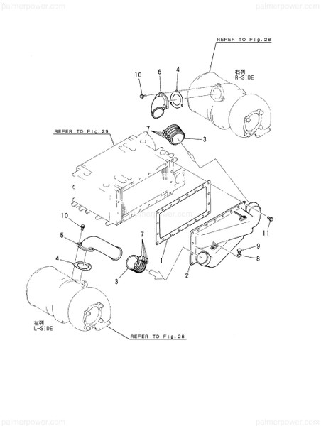 Order YANMAR 148218-18320 Duct, Air