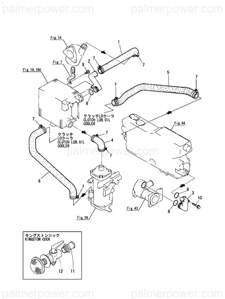 Order YANMAR 119187-49710 Hose, Clutch