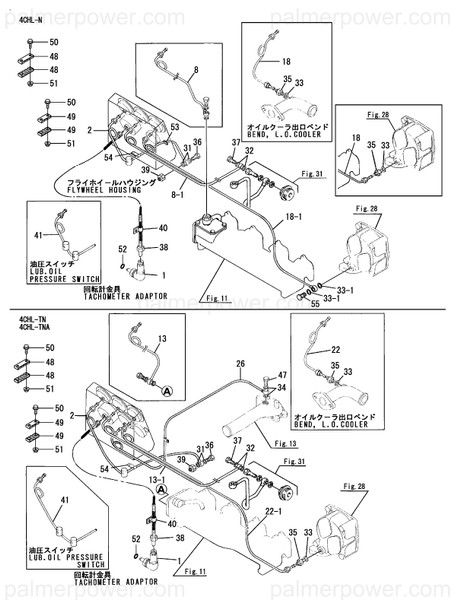 Order YANMAR 127450-91531 Pipe Assy, Gauge