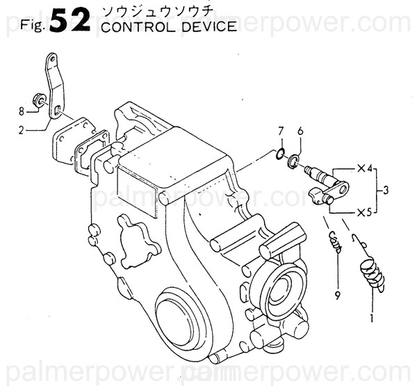 Order YANMAR 26399-080002 Nut M 8