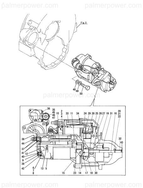 Order YANMAR 127495-77190 Bracket, Rear
