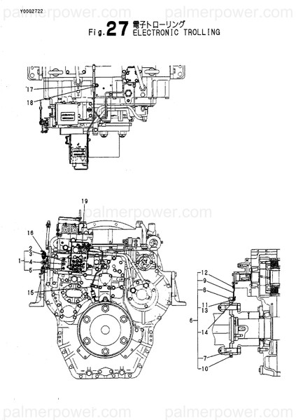 Order YANMAR 177427-04750 Trolling Assy