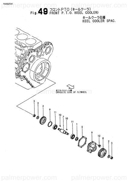 Order YANMAR 126630-81720 V-Pulley