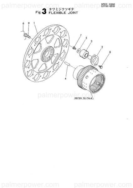 Order YANMAR 26156-160506 Bolt, M16X 50 Plated