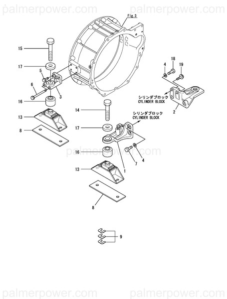 Order YANMAR 119189-08210 Shim Set, Adjusting