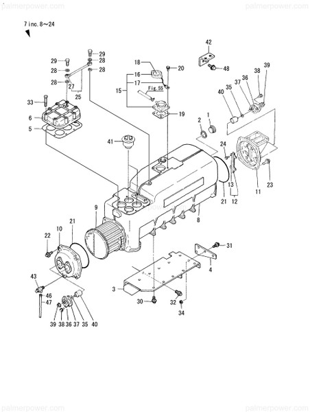 Order YANMAR 126618-44020 Body, Cooler