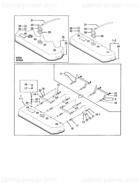 Order YANMAR 127422-11340 Gasket, Bonnet