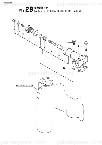 Order YANMAR 26911-100302 Screw, M10X30