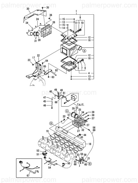 Order YANMAR 127689-18350 Gasket