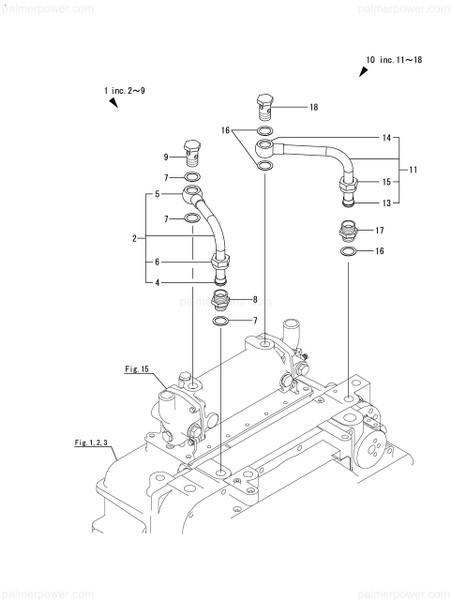 Order YANMAR 177514-07061 Pipe Assy, Cooler