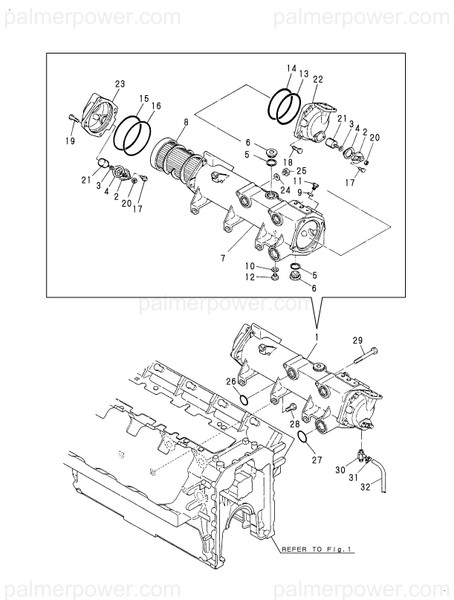 Order YANMAR 148016-33020 Body, Cooler