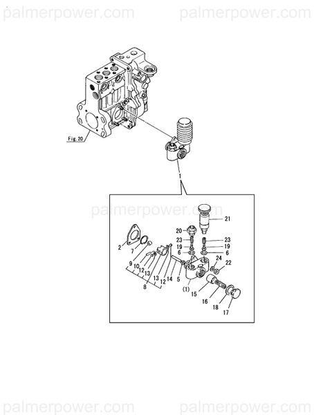 Order YANMAR 119000-52150 Shim