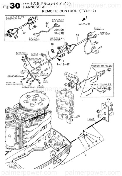 Order YANMAR 29311-043000 Gromet, 4.0X3