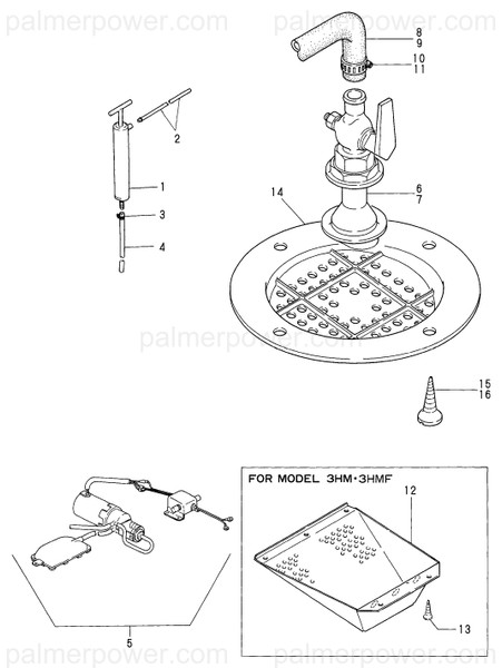 Order YANMAR 22714-580250 Screw, 5.8X25
