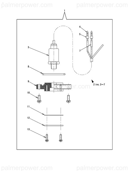 Order YANMAR 15T707-89030 Spring Rock Washers
