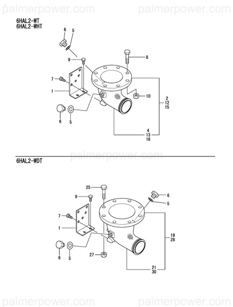 Order YANMAR 126662-18460 Bend, Exhaust