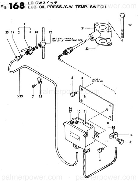 Order YANMAR 42221-008010 Label
