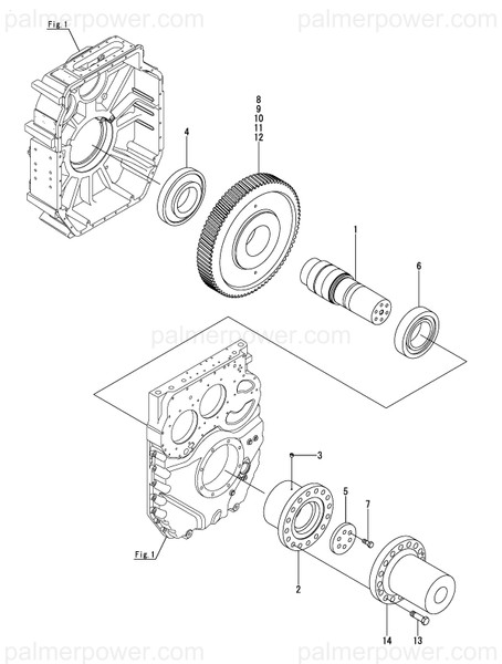 Order YANMAR 177509-03830 Gear,Output Z=110