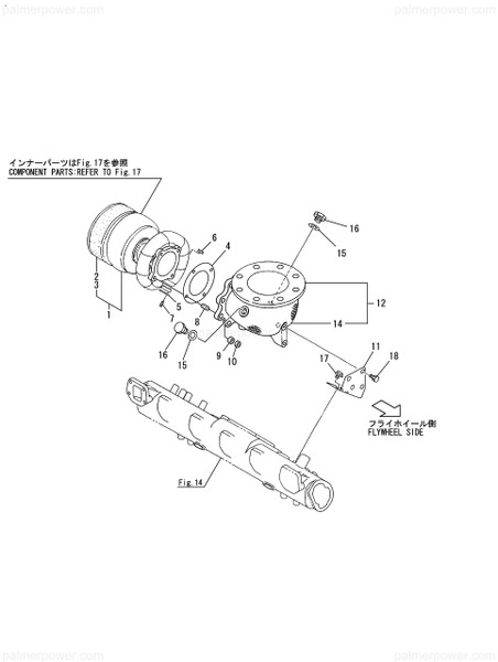 Order YANMAR 128633-13312 Support