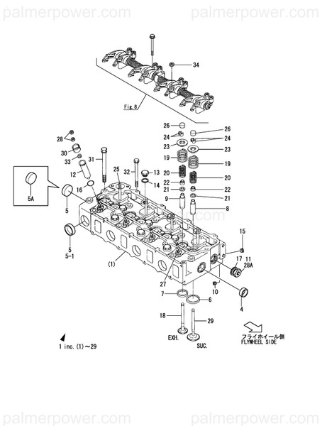 Order YANMAR 126430-11750 Joint, Pipe