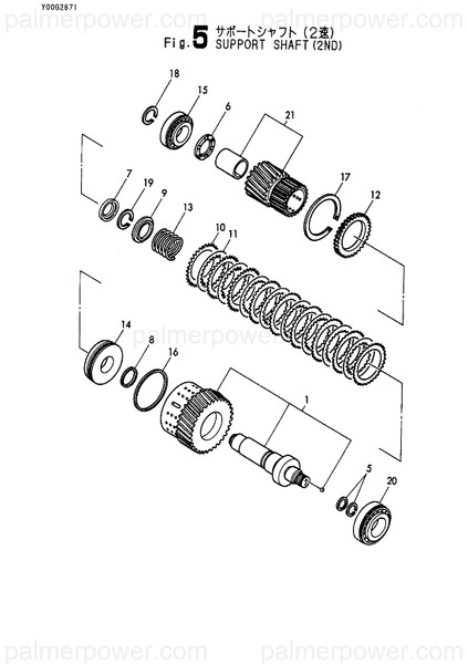 Order YANMAR 177551-03500 Bearing, Taperd
