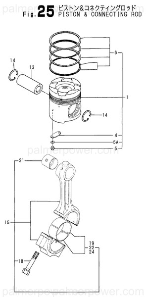 Order YANMAR 126683-23120 Bush,Piston Pin