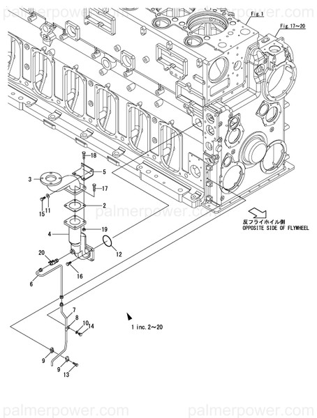 Order YANMAR 24324-000800 O-Ring, 4Cg80.0