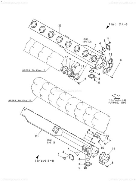 Order YANMAR 148218-13211 Gasket