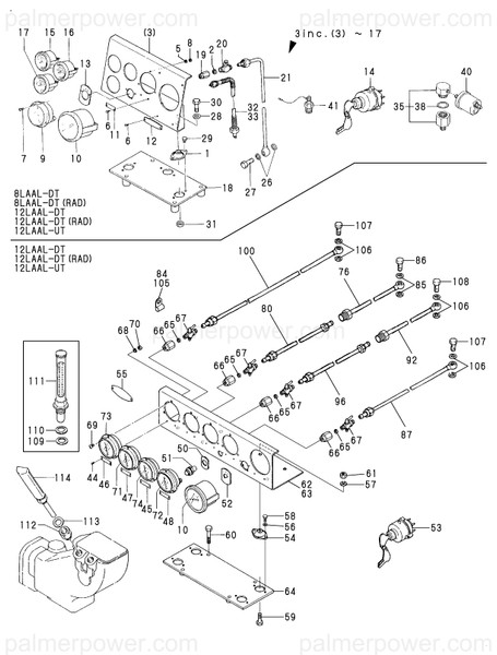 Order YANMAR 22621-200060 Rivet, 2.6X 6