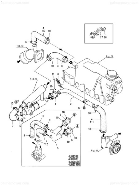Order YANMAR 129470-49060 Pipe, Water