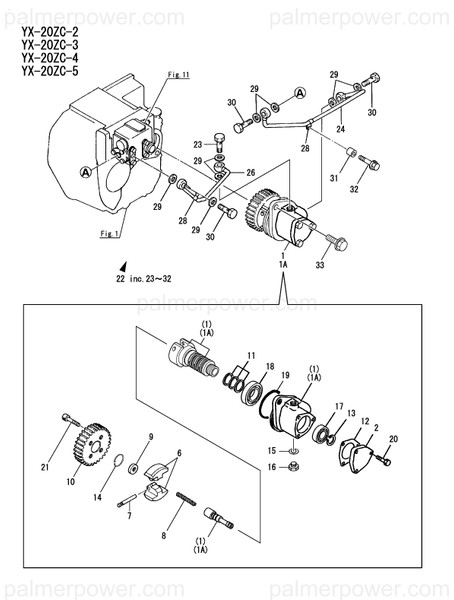 Order YANMAR 177058-04560 Ring, Seal