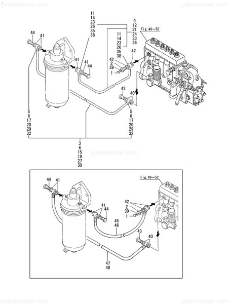 Order YANMAR 43711-561300 Pipe, Fuel