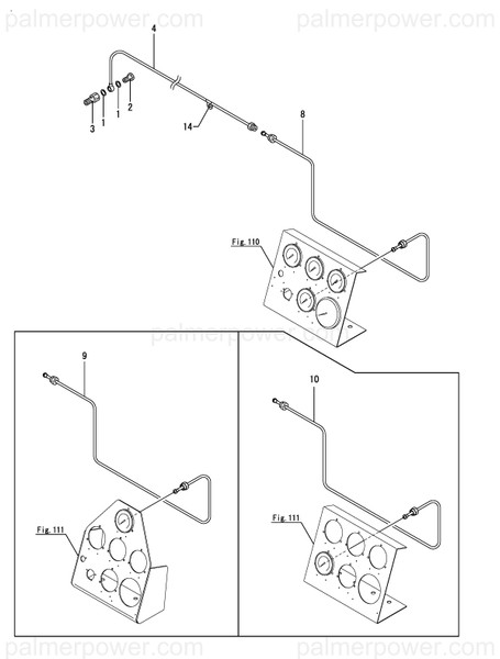 Order YANMAR 43730-555580 Retainer, Pipe D6Xm8