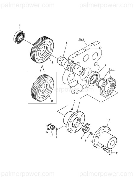 Order YANMAR 24144-303180 Bearing, 30318Dh