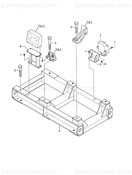 Order YANMAR 42150-503370 Bracket