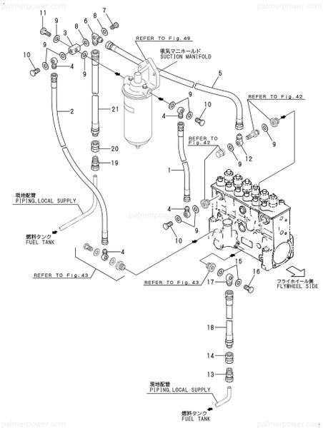 Order YANMAR 126613-59510 Bolt, Joint M14