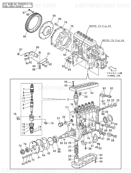 Order YANMAR 126654-51052 Pump Assy, Injection
