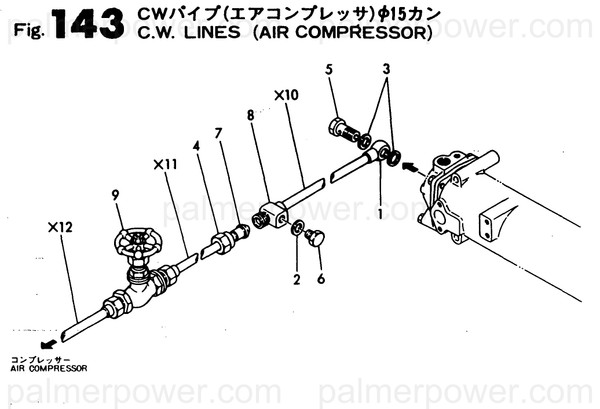 Order YANMAR 43534-000140 Joint